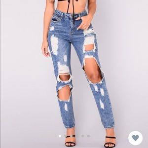 Janel Boyfriend Jeans - Fashion Nova